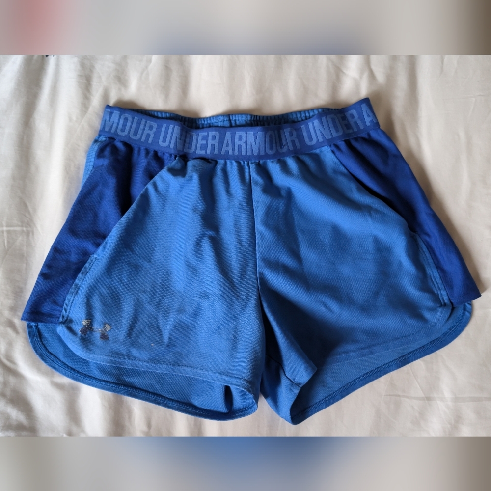 Under Armour Women's Athletic Blue Shorts